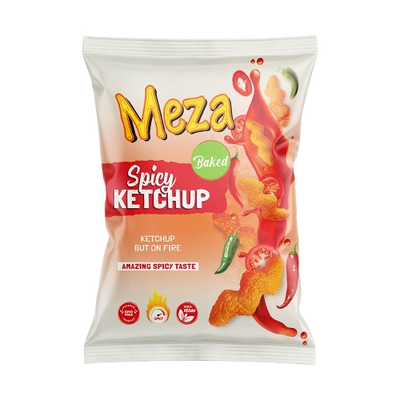 Majspuffar 135g (Spicy Ketchup)