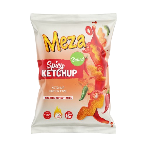 Majspuffar 135g (Spicy Ketchup)
